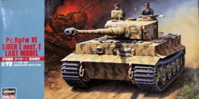 HASEGAWA MT039 1:72 Pz.Kpfw VI Tiger I Ausf. E 'Last Model'