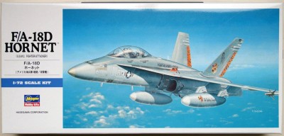 HASEGAWA D0009 1:72 F/A-18 D HORNET