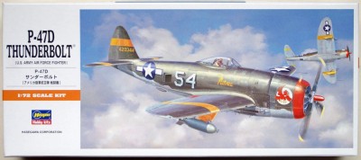 HASEGAWA A0008 1:72 P-47 D THUNDE
