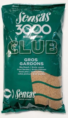 ZANĘTA SENSAS CLUB GROS GARDONS 1kg (duże płocie) [11322]
