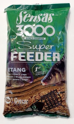 ZANĘTA SENSAS 3000 SUPER FEEDER ETANG 1kg (jezioro, kanał)