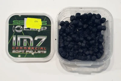 PELLETS SENSAS IM7 SOFT 6mm BLACK SQUID 60g (miękki) [46757]