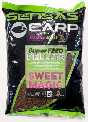 PELLET SENSAS SUPER FEED 4mm SWEET MAGIC 700g [65088] 