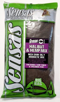 ZANĘTA SENSAS BIG BAG HALIBUT & HEMP MIX 2kg [54233]