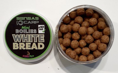 MINI KULKI SENSAS CRAZY 10mm WHITE BREAD 80g [45806] 