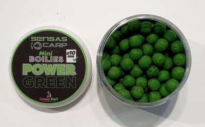 MINI KULKI SENSAS CRAZY 10mm POWER GREEN 80g [45804]