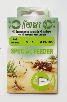 PRZYPONY SENSAS SPECIAL FEEDER #16 0.12mm/100CM (op. 10szt) [55141] 
