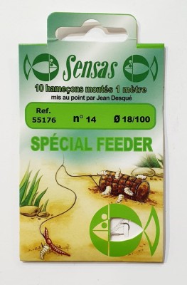 PRZYPONY SENSAS SPECIAL FEEDER #14 0.18mm/100CM (op. 10szt) [55176] 