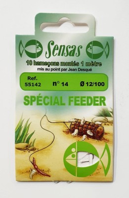 PRZYPONY SENSAS SPECIAL FEEDER #14 0.12mm/100CM (op. 10szt) [55142] 