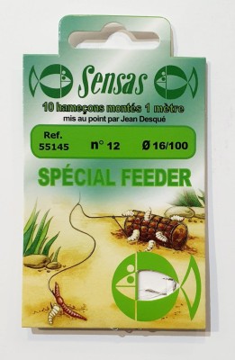 PRZYPONY SENSAS SPECIAL FEEDER #12 0.16mm/100CM (op. 10szt) [55145] 