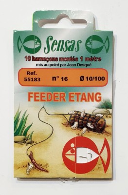 PRZYPONY SENSAS FEEDER ETANG #16 0.10mm/100CM (op. 10szt) [55183] 