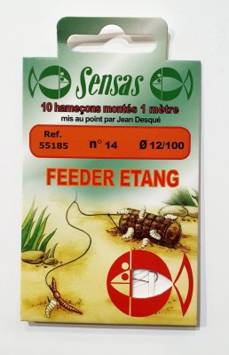 PRZYPONY SENSAS FEEDER ETANG #14 0.12mm/100CM (op. 10szt) [55185] 