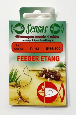 PRZYPONY SENSAS FEEDER ETANG #12 0.16mm/100CM (op. 10szt) [55187]