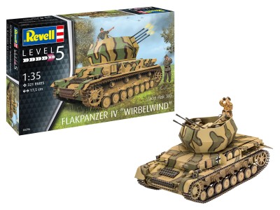 REVELL 03296 1:35 Flakpanzer IV Wirbelwind