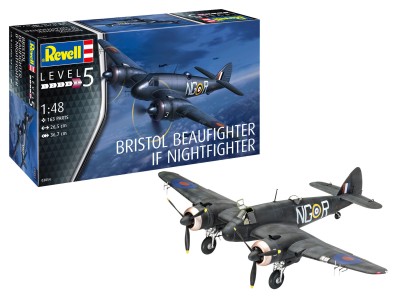 REVELL 03854 1:48 Bristol Beaufighter IF Nightfighter