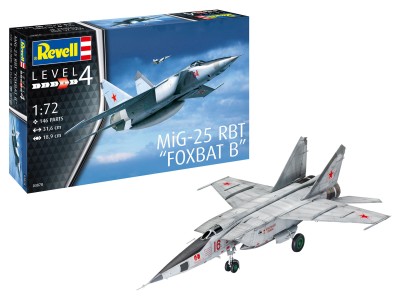 REVELL 03878 1:72  MiG-25 RBT "Foxbat B"