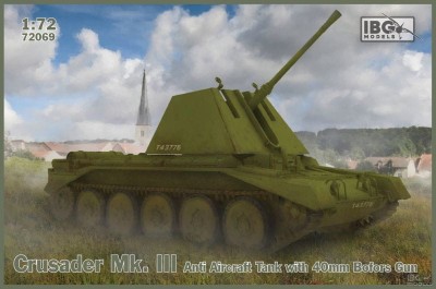 IBG 72069 1:72 Crusader MK.III Anti-Aircraft Tank with 40mm Bofors Gun