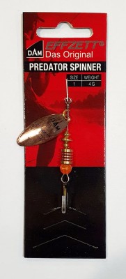 BŁYSTKA DAM PREDATOR 60579 #1 4g - COPPER 