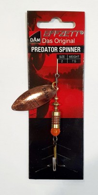 BŁYSTKA DAM PREDATOR 60583 #2 7g - COPPER 