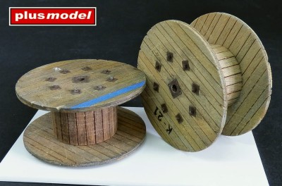 PLUS MODEL 456 1:35 CABLE REELS BIG