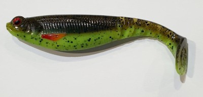 DAM SHADSTER POWER 11cm kolor: MOTOROIL CHART UV (op. 1szt) [70574] 