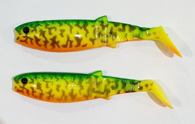 SAVAGE GEAR CANNIBAL 8cm - BURBOT FIRE TIGER (op. 2szt) [71531] 
