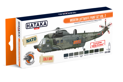 HATAKA CS55 Modern Luftwaffe vol. 2 [PAINT SET]