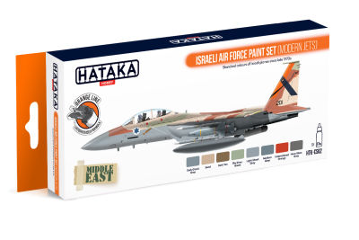 HATAKA CS62 Israeli Air Force (modern jets) [PAINT SET]