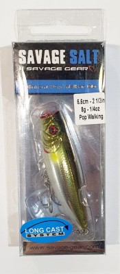 Y SG 64083 POPPER 3D MINNOW 6,6 8g F