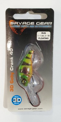 Y SG 62162 3D GOBY CRANK 4cm 3,5g FIRETI