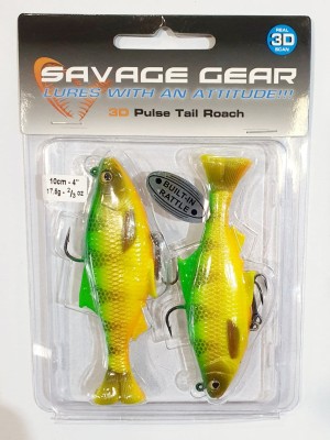 Y SG 63721 3D PULSE TAIL ROACH 10cm 17,5