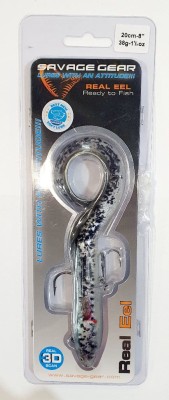 Y SG 63765 REAL EEL 20cm 38g BLACK GREEN