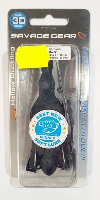 Y SG 57656 3D HOLLOW DUCK 10cm 40g BLACK