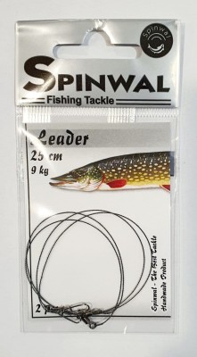 SPINWAL PRZYPON 25cm 9kg WOLFRAMOWY op. 2szt [37114]