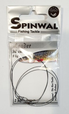 SPINWAL PRZYPON 30cm 9kg WOLFRAMOWY op. 2szt [37110]