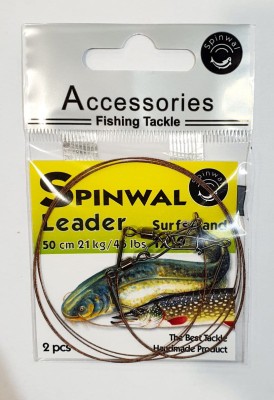SPINWAL PRZYPON 50cm 21kg STALOWY 1x19 op. 2szt [37120]