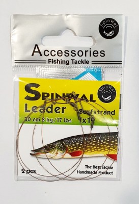SPINWAL PRZYPON 30cm 8kg STALOWY 1x19 op. 2szt [37124]