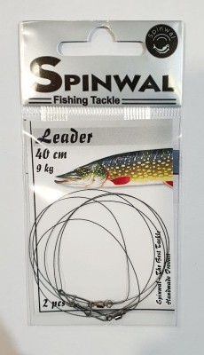 SPINWAL PRZYPON 40cm 9kg WOLFRAMOWY op. 2szt [37105]