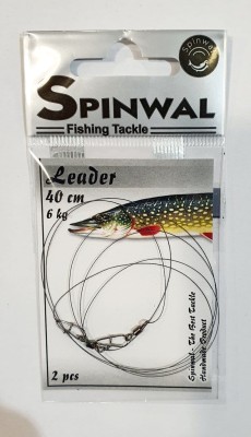 SPINWAL PRZYPON 40cm 6kg WOLFRAMOWY op. 2szt [37107]