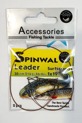 SPINWAL PRZYPON 30cm 21kg STALOWY 1x19 op. 2szt [37121]