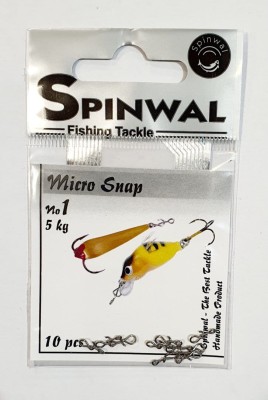 SPINWAL AGRAFKA #1 5kg MICRO SNAP op. 10szt (szybka wymiana) [37154]