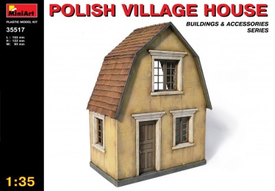 MINIART 35517 1:35 POLISH VILLAGE HOUSE