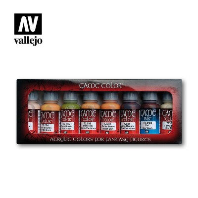 VALLEJO 72295 Skin Tones Fantasy Set [PAINT SET]
