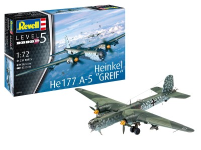 REVELL 03913 1:72 Heinkel He177 A-5 Greif 