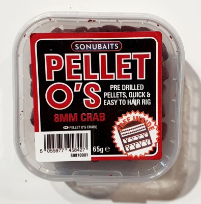 SONUBAITS PELLET O`S CRAB 8mm 65g [S0810001]