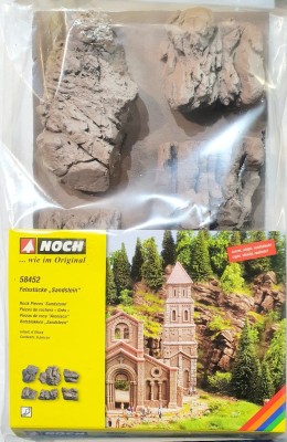 NOCH 58452 Kawałki skalne „Piaskowiec” (op. 6szt)