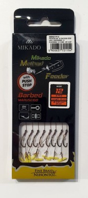 PRZYPON MIKADO METHOD FEEDER PUSH STOP #12 0,12mm BRAID [HMFB211P-12] 
