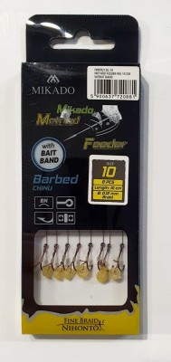 PRZYPON MIKADO METHOD FEEDER Z GUMKĄ #10 0,12mm BRAID [HMFB212G-10] 