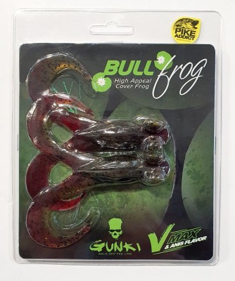 PRZYNĘTA GUNKI BULL FROG 10cm RED TOAD op. 2szt [79439] 