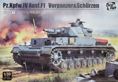 BORDER MODEL BT003 1:35 Pz.Kpfw.IV Ausf.F1